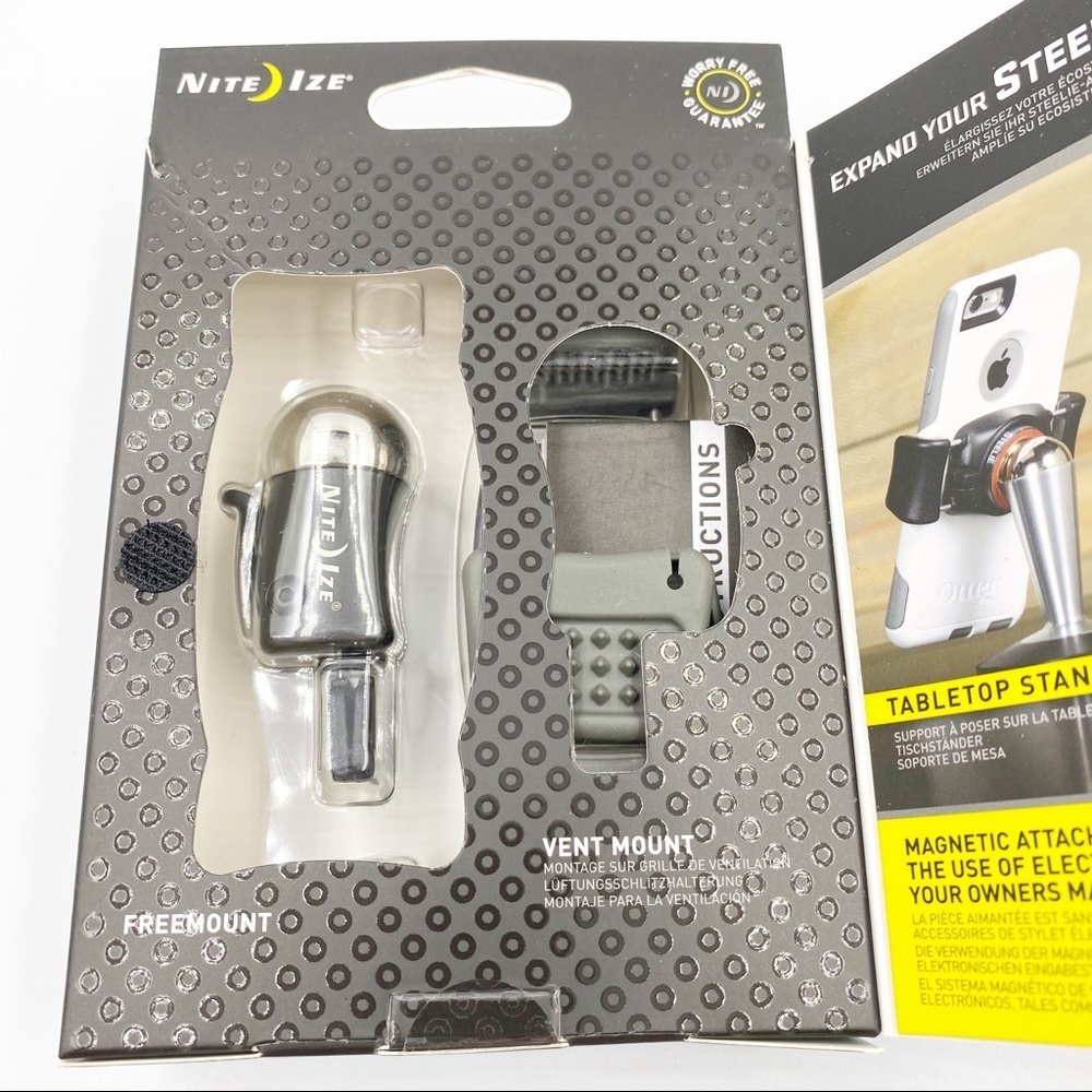 Nite Ize Steelie Freemount Vent Mount Kit Magnetic - Picture 11 of 13
